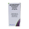 Acorapin Carboplatino 450 mg / 45 ml, caja con 1 frasco ámpula de 45 ml (10 mg/ml)